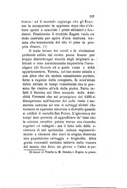 Archivio storico veronese Raccolta di documenti e notizie riguardanti la storia politica, amministrativa, letteraria e scientifica della città e della provincia