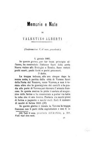 Archivio storico veronese Raccolta di documenti e notizie riguardanti la storia politica, amministrativa, letteraria e scientifica della città e della provincia