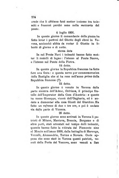 Archivio storico veronese Raccolta di documenti e notizie riguardanti la storia politica, amministrativa, letteraria e scientifica della città e della provincia