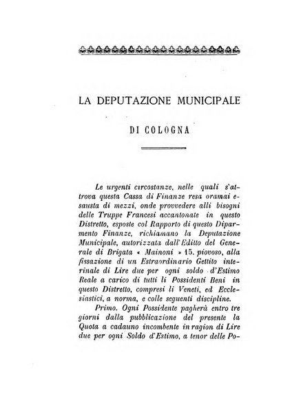 Archivio storico veronese Raccolta di documenti e notizie riguardanti la storia politica, amministrativa, letteraria e scientifica della città e della provincia