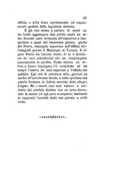 Archivio storico veronese Raccolta di documenti e notizie riguardanti la storia politica, amministrativa, letteraria e scientifica della città e della provincia