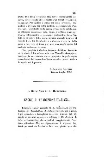 Archivio storico veronese Raccolta di documenti e notizie riguardanti la storia politica, amministrativa, letteraria e scientifica della città e della provincia