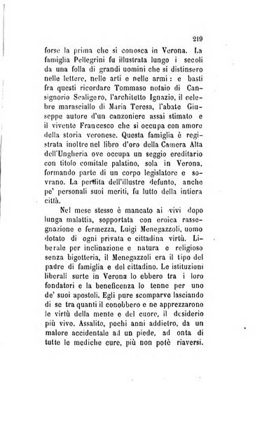 Archivio storico veronese Raccolta di documenti e notizie riguardanti la storia politica, amministrativa, letteraria e scientifica della città e della provincia