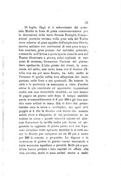 Archivio storico veronese Raccolta di documenti e notizie riguardanti la storia politica, amministrativa, letteraria e scientifica della città e della provincia