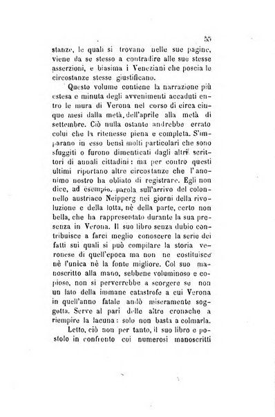 Archivio storico veronese Raccolta di documenti e notizie riguardanti la storia politica, amministrativa, letteraria e scientifica della città e della provincia