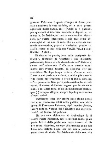 Archivio storico veronese Raccolta di documenti e notizie riguardanti la storia politica, amministrativa, letteraria e scientifica della città e della provincia