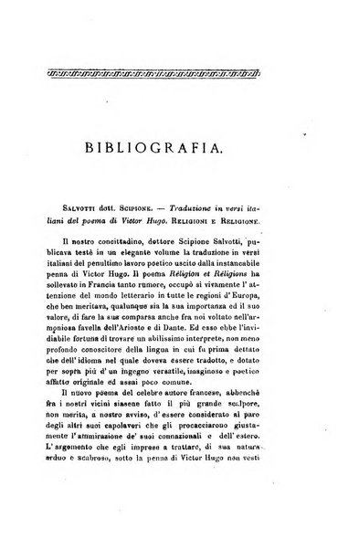 Archivio storico veronese Raccolta di documenti e notizie riguardanti la storia politica, amministrativa, letteraria e scientifica della città e della provincia