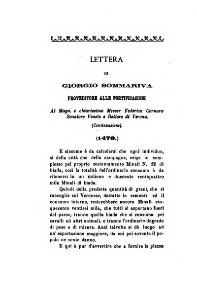 Archivio storico veronese Raccolta di documenti e notizie riguardanti la storia politica, amministrativa, letteraria e scientifica della città e della provincia