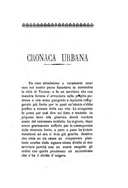 Archivio storico veronese Raccolta di documenti e notizie riguardanti la storia politica, amministrativa, letteraria e scientifica della città e della provincia