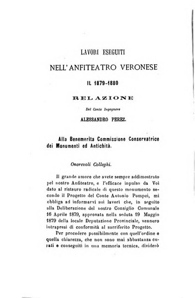 Archivio storico veronese Raccolta di documenti e notizie riguardanti la storia politica, amministrativa, letteraria e scientifica della città e della provincia