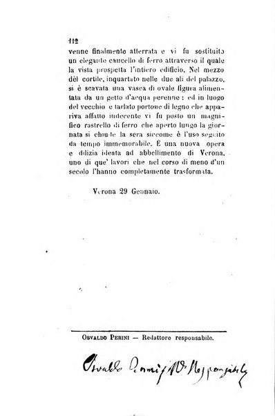 Archivio storico veronese Raccolta di documenti e notizie riguardanti la storia politica, amministrativa, letteraria e scientifica della città e della provincia