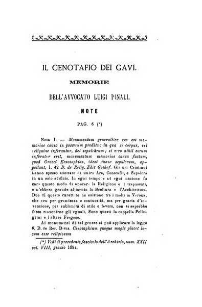 Archivio storico veronese Raccolta di documenti e notizie riguardanti la storia politica, amministrativa, letteraria e scientifica della città e della provincia