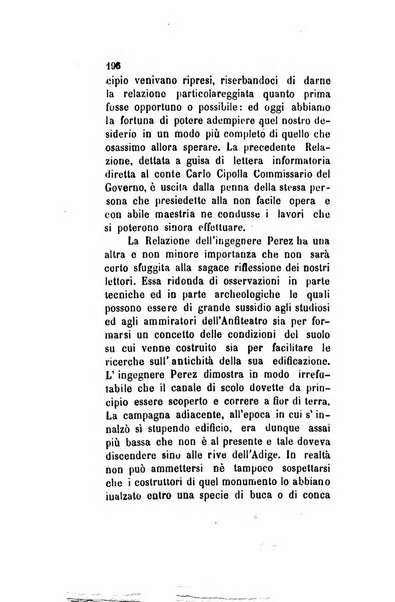 Archivio storico veronese Raccolta di documenti e notizie riguardanti la storia politica, amministrativa, letteraria e scientifica della città e della provincia