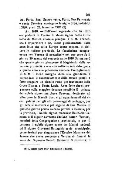 Archivio storico veronese Raccolta di documenti e notizie riguardanti la storia politica, amministrativa, letteraria e scientifica della città e della provincia