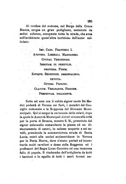 Archivio storico veronese Raccolta di documenti e notizie riguardanti la storia politica, amministrativa, letteraria e scientifica della città e della provincia