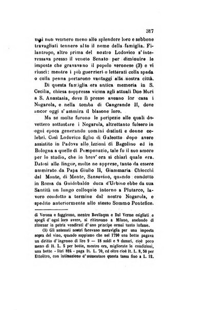 Archivio storico veronese Raccolta di documenti e notizie riguardanti la storia politica, amministrativa, letteraria e scientifica della città e della provincia