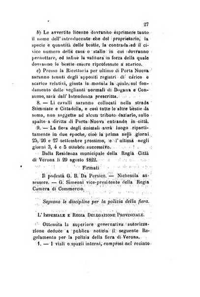 Archivio storico veronese Raccolta di documenti e notizie riguardanti la storia politica, amministrativa, letteraria e scientifica della città e della provincia