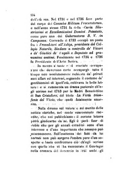 Archivio storico veronese Raccolta di documenti e notizie riguardanti la storia politica, amministrativa, letteraria e scientifica della città e della provincia