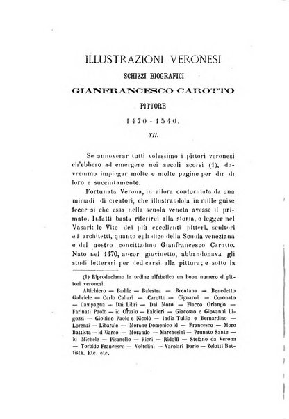 Archivio storico veronese Raccolta di documenti e notizie riguardanti la storia politica, amministrativa, letteraria e scientifica della città e della provincia