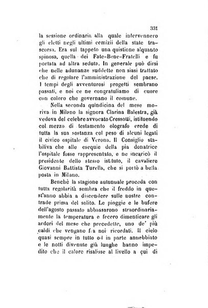 Archivio storico veronese Raccolta di documenti e notizie riguardanti la storia politica, amministrativa, letteraria e scientifica della città e della provincia