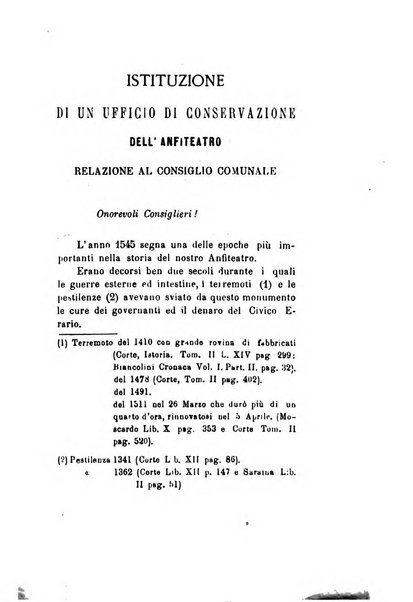 Archivio storico veronese Raccolta di documenti e notizie riguardanti la storia politica, amministrativa, letteraria e scientifica della città e della provincia