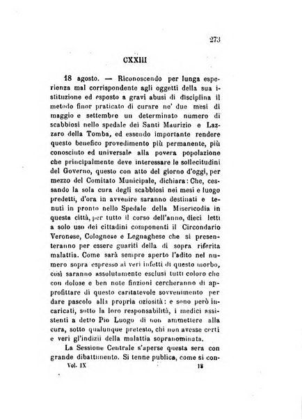 Archivio storico veronese Raccolta di documenti e notizie riguardanti la storia politica, amministrativa, letteraria e scientifica della città e della provincia