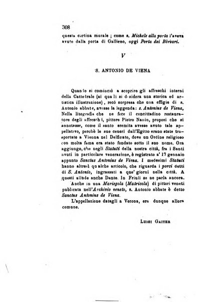 Archivio storico veronese Raccolta di documenti e notizie riguardanti la storia politica, amministrativa, letteraria e scientifica della città e della provincia