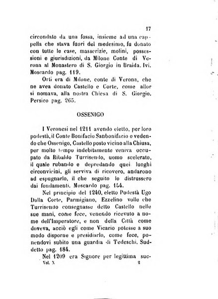 Archivio storico veronese Raccolta di documenti e notizie riguardanti la storia politica, amministrativa, letteraria e scientifica della città e della provincia