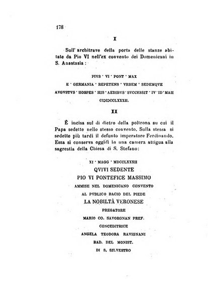 Archivio storico veronese Raccolta di documenti e notizie riguardanti la storia politica, amministrativa, letteraria e scientifica della città e della provincia