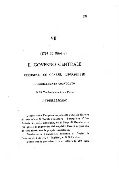 Archivio storico veronese Raccolta di documenti e notizie riguardanti la storia politica, amministrativa, letteraria e scientifica della città e della provincia