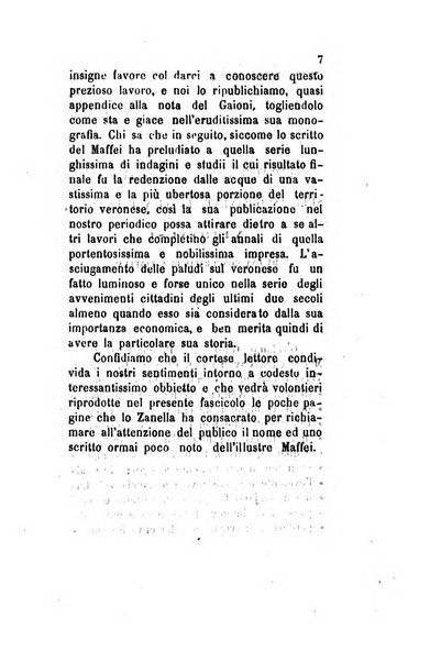 Archivio storico veronese Raccolta di documenti e notizie riguardanti la storia politica, amministrativa, letteraria e scientifica della città e della provincia