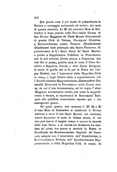 Archivio storico veronese Raccolta di documenti e notizie riguardanti la storia politica, amministrativa, letteraria e scientifica della città e della provincia