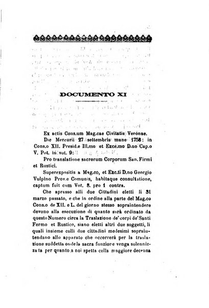 Archivio storico veronese Raccolta di documenti e notizie riguardanti la storia politica, amministrativa, letteraria e scientifica della città e della provincia