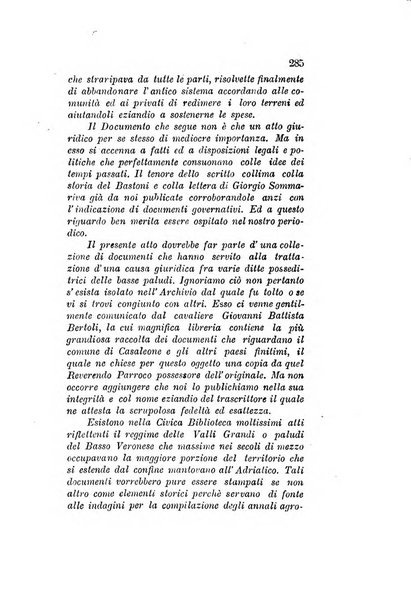 Archivio storico veronese Raccolta di documenti e notizie riguardanti la storia politica, amministrativa, letteraria e scientifica della città e della provincia