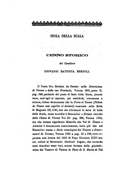 Archivio storico veronese Raccolta di documenti e notizie riguardanti la storia politica, amministrativa, letteraria e scientifica della città e della provincia