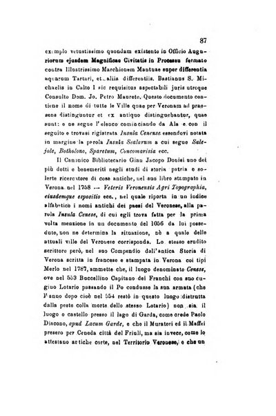 Archivio storico veronese Raccolta di documenti e notizie riguardanti la storia politica, amministrativa, letteraria e scientifica della città e della provincia