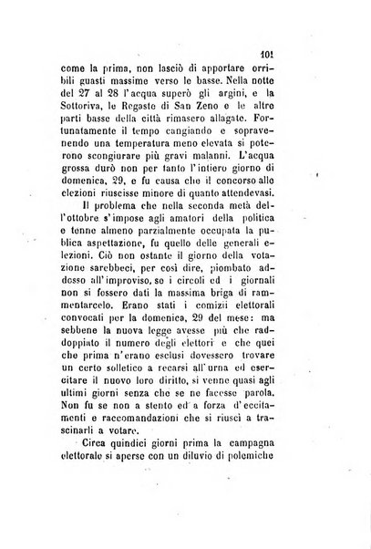 Archivio storico veronese Raccolta di documenti e notizie riguardanti la storia politica, amministrativa, letteraria e scientifica della città e della provincia