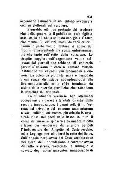 Archivio storico veronese Raccolta di documenti e notizie riguardanti la storia politica, amministrativa, letteraria e scientifica della città e della provincia