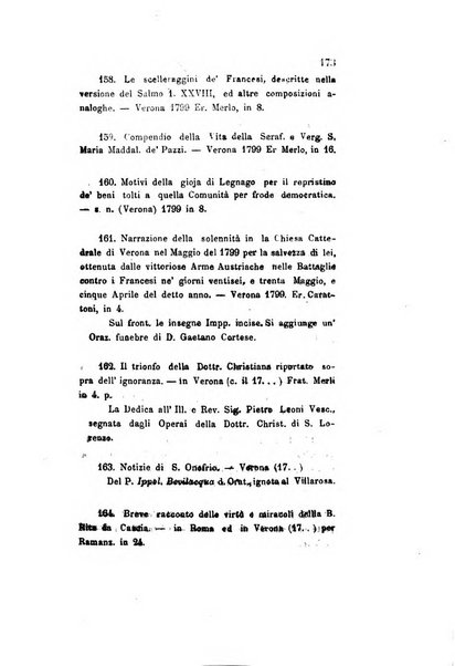 Archivio storico veronese Raccolta di documenti e notizie riguardanti la storia politica, amministrativa, letteraria e scientifica della città e della provincia