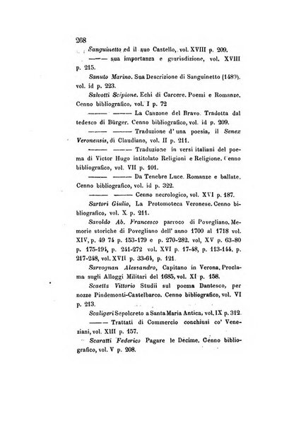 Archivio storico veronese Raccolta di documenti e notizie riguardanti la storia politica, amministrativa, letteraria e scientifica della città e della provincia