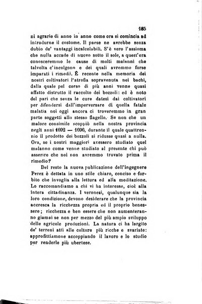 Archivio storico veronese Raccolta di documenti e notizie riguardanti la storia politica, amministrativa, letteraria e scientifica della città e della provincia