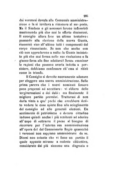 Archivio storico veronese Raccolta di documenti e notizie riguardanti la storia politica, amministrativa, letteraria e scientifica della città e della provincia