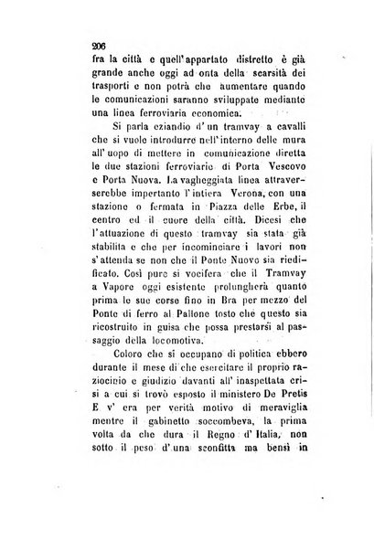 Archivio storico veronese Raccolta di documenti e notizie riguardanti la storia politica, amministrativa, letteraria e scientifica della città e della provincia