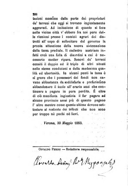 Archivio storico veronese Raccolta di documenti e notizie riguardanti la storia politica, amministrativa, letteraria e scientifica della città e della provincia