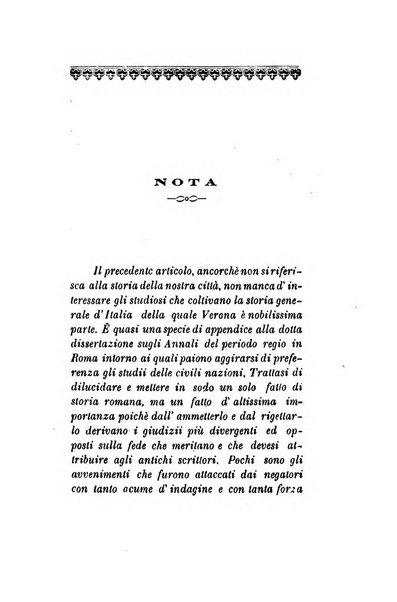 Archivio storico veronese Raccolta di documenti e notizie riguardanti la storia politica, amministrativa, letteraria e scientifica della città e della provincia