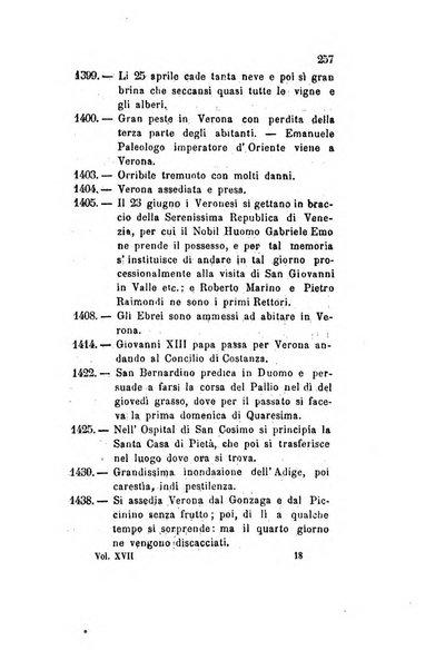 Archivio storico veronese Raccolta di documenti e notizie riguardanti la storia politica, amministrativa, letteraria e scientifica della città e della provincia