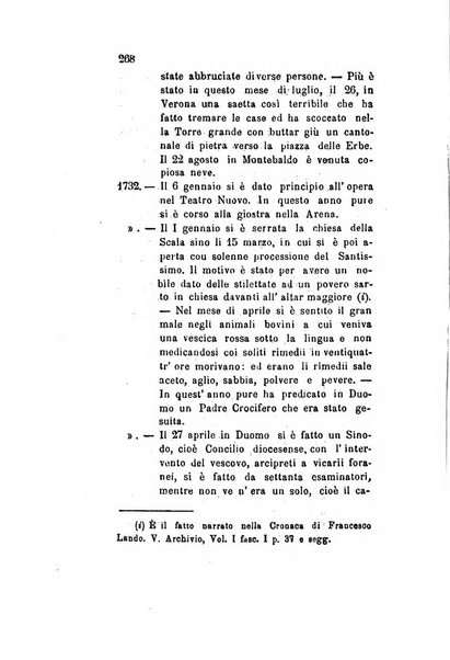 Archivio storico veronese Raccolta di documenti e notizie riguardanti la storia politica, amministrativa, letteraria e scientifica della città e della provincia