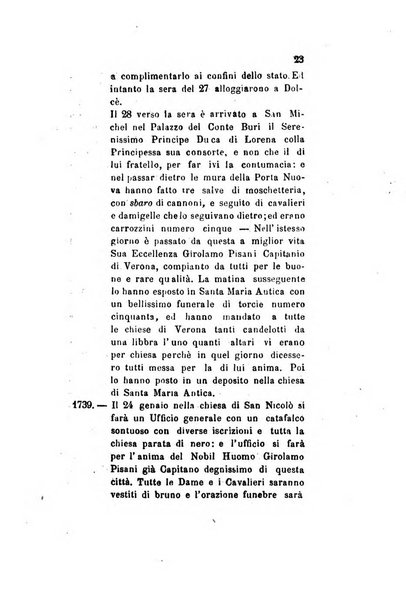 Archivio storico veronese Raccolta di documenti e notizie riguardanti la storia politica, amministrativa, letteraria e scientifica della città e della provincia