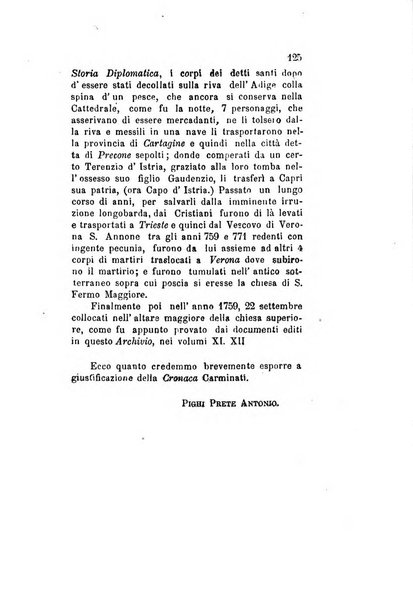 Archivio storico veronese Raccolta di documenti e notizie riguardanti la storia politica, amministrativa, letteraria e scientifica della città e della provincia