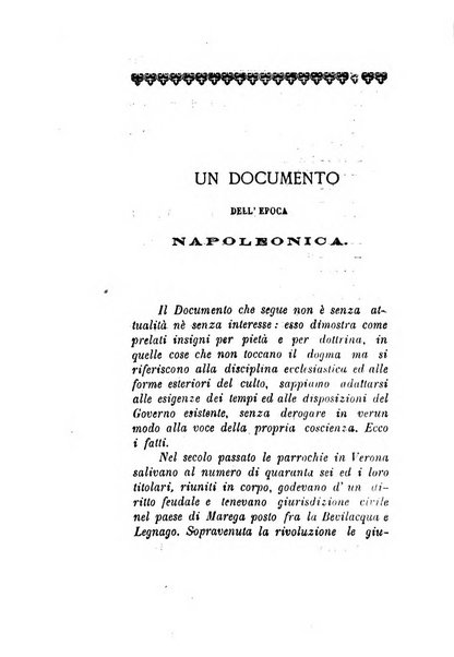 Archivio storico veronese Raccolta di documenti e notizie riguardanti la storia politica, amministrativa, letteraria e scientifica della città e della provincia